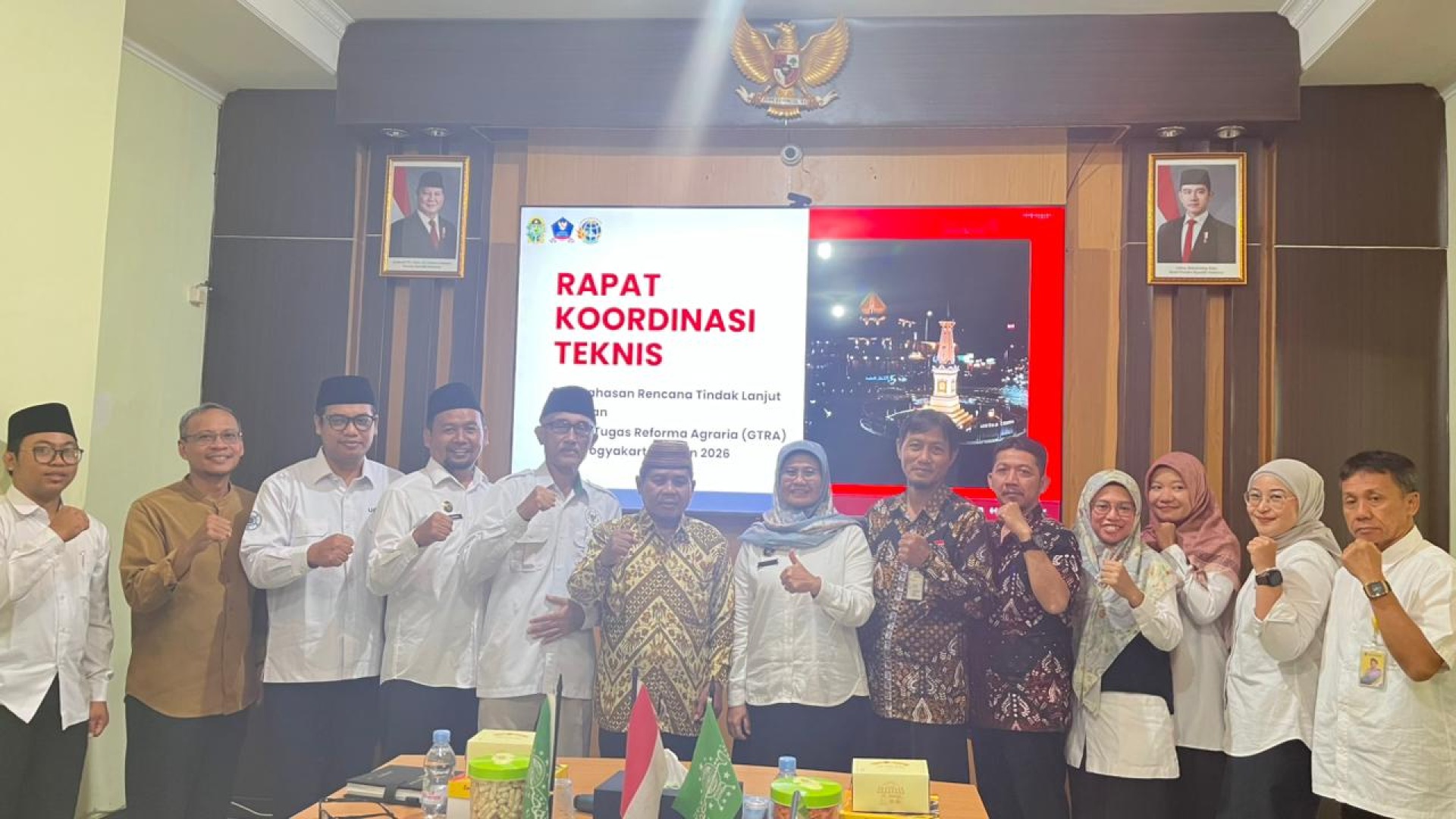 Ketua BWI DIY Ikuti Musyawarah Gugus Tugas Reforma Agraria Bahas Sinergi Wakaf Untuk Pembangunan Rumah Susun. 